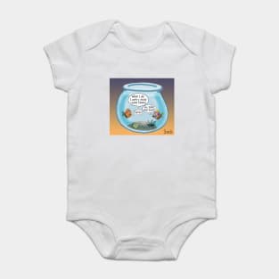 Fish Funeral Baby Bodysuit